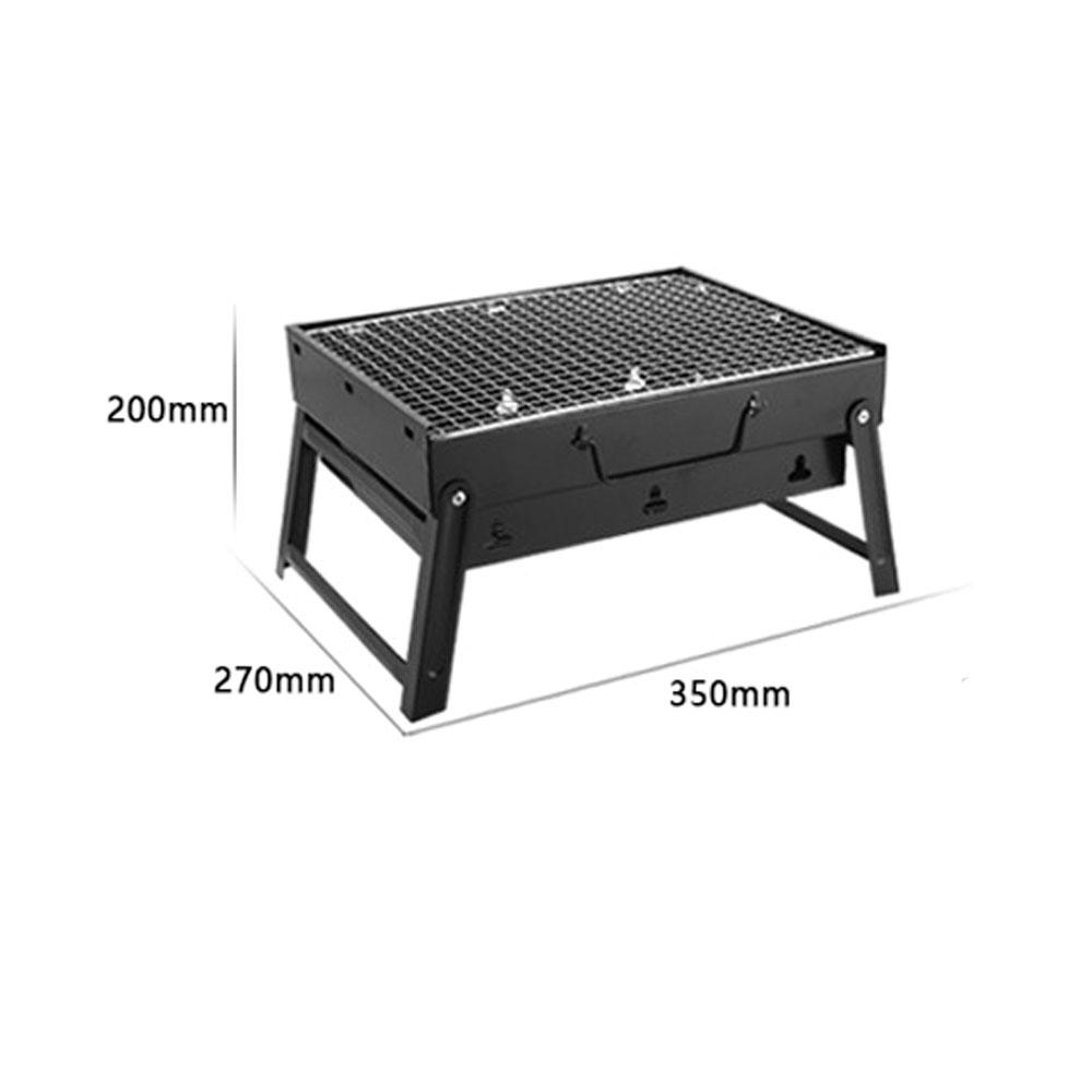Bếp Than Nướng Bbq Có Thể Gập Lại Để Nấu Ăn Ngoài Trời 13,8X10,6X7,9In
