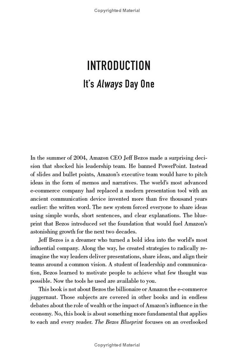 Sách ngoại văn: The Bezos Blueprint