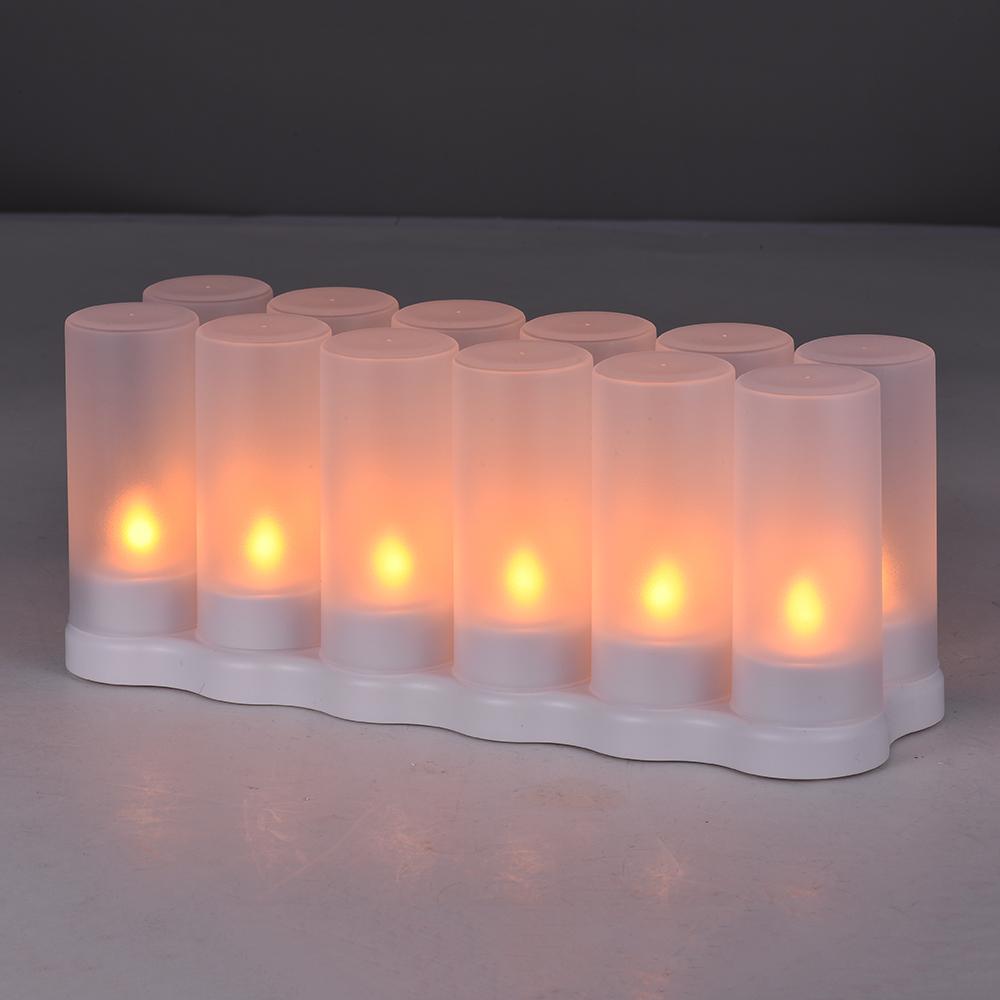Set 12 Nến Điện Tử Sạc Điện Đèn Led