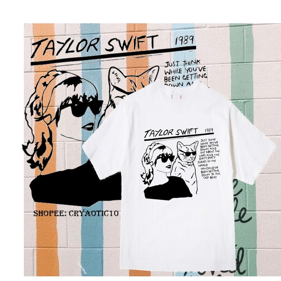 Áo tay lửng Taylor Swift Collection folklore unisex