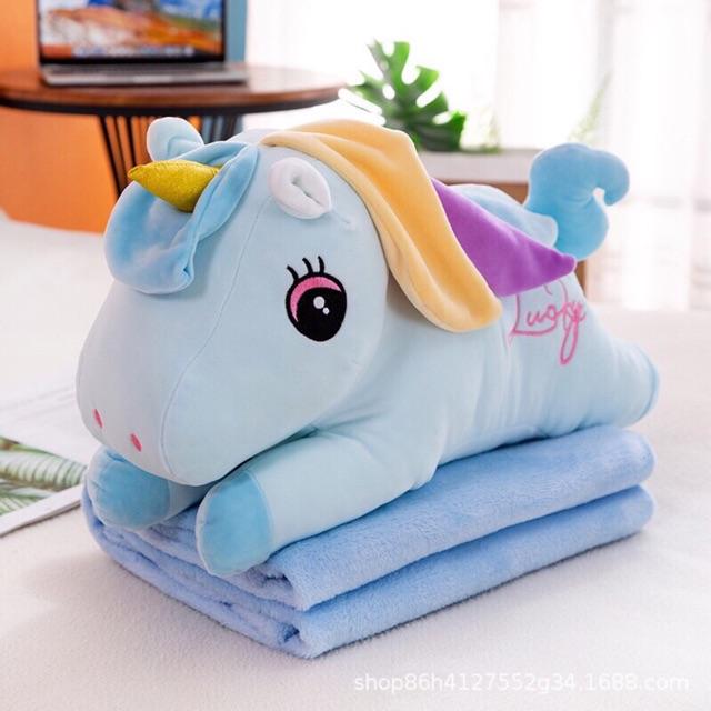 Bộ chăn gối văn phòng hình ngựa pony