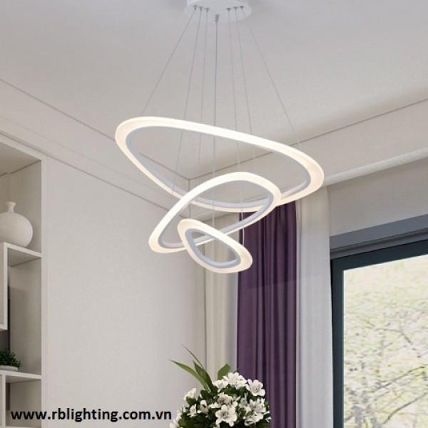 Đèn thả 3 vòng hình thoi 22860
