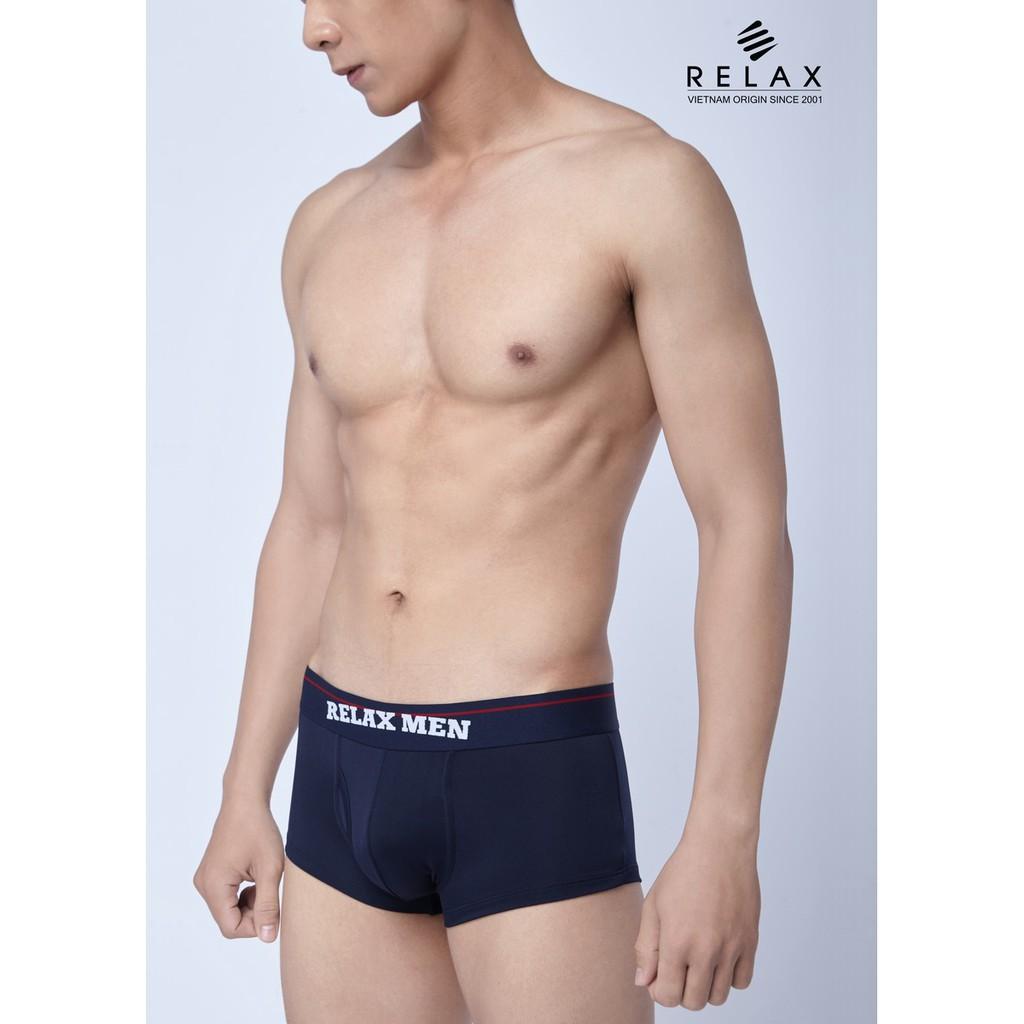 Quần lót nam trunk RLTK058 quần sịp nam thoáng mát mềm mại cao cấp, co giãn tốt, ôm gọn - RELAX