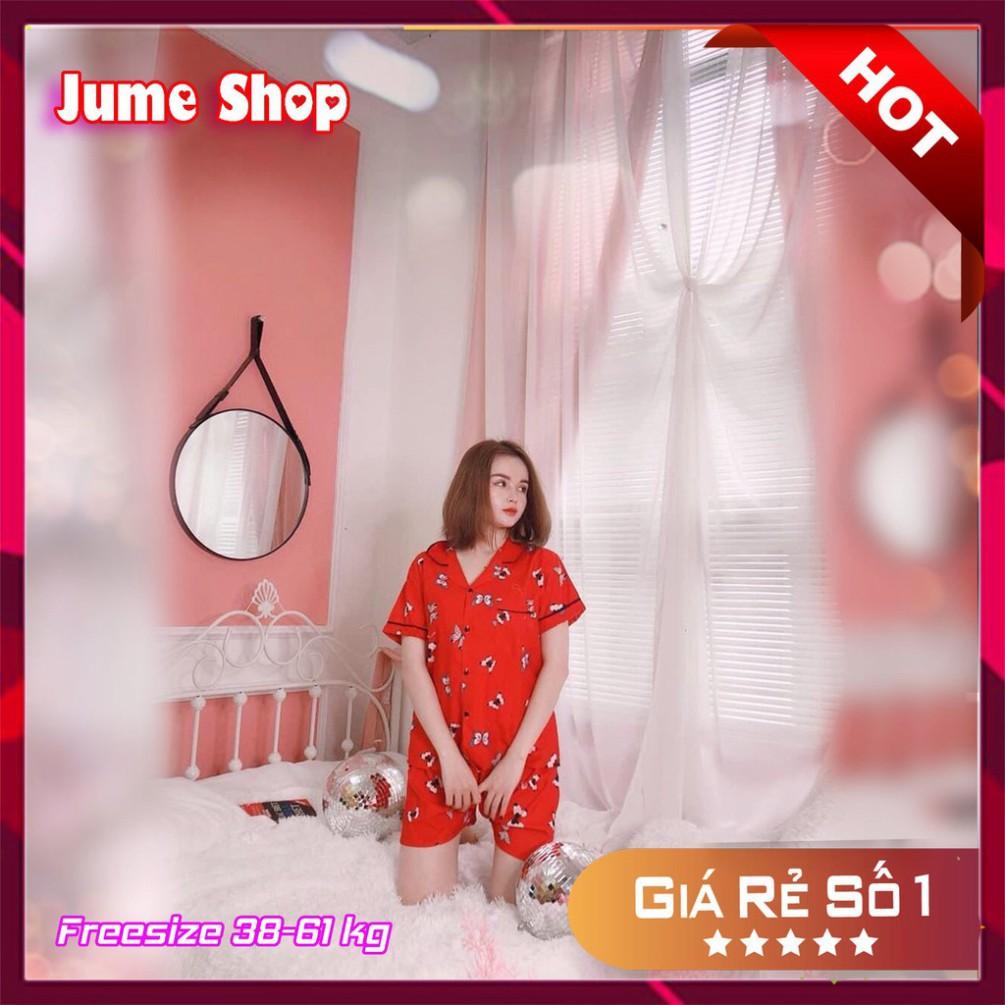 Bộ Pijama cộc đồ ngủ ️SIÊU ĐẸP️ đồ mặc ở nhà chất kate thái siêu đẹp không nhăn