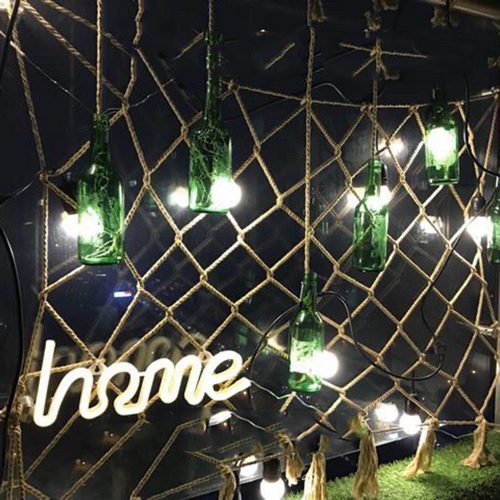 Đèn trang trí phòng hình chữ home ánh sáng lung linh