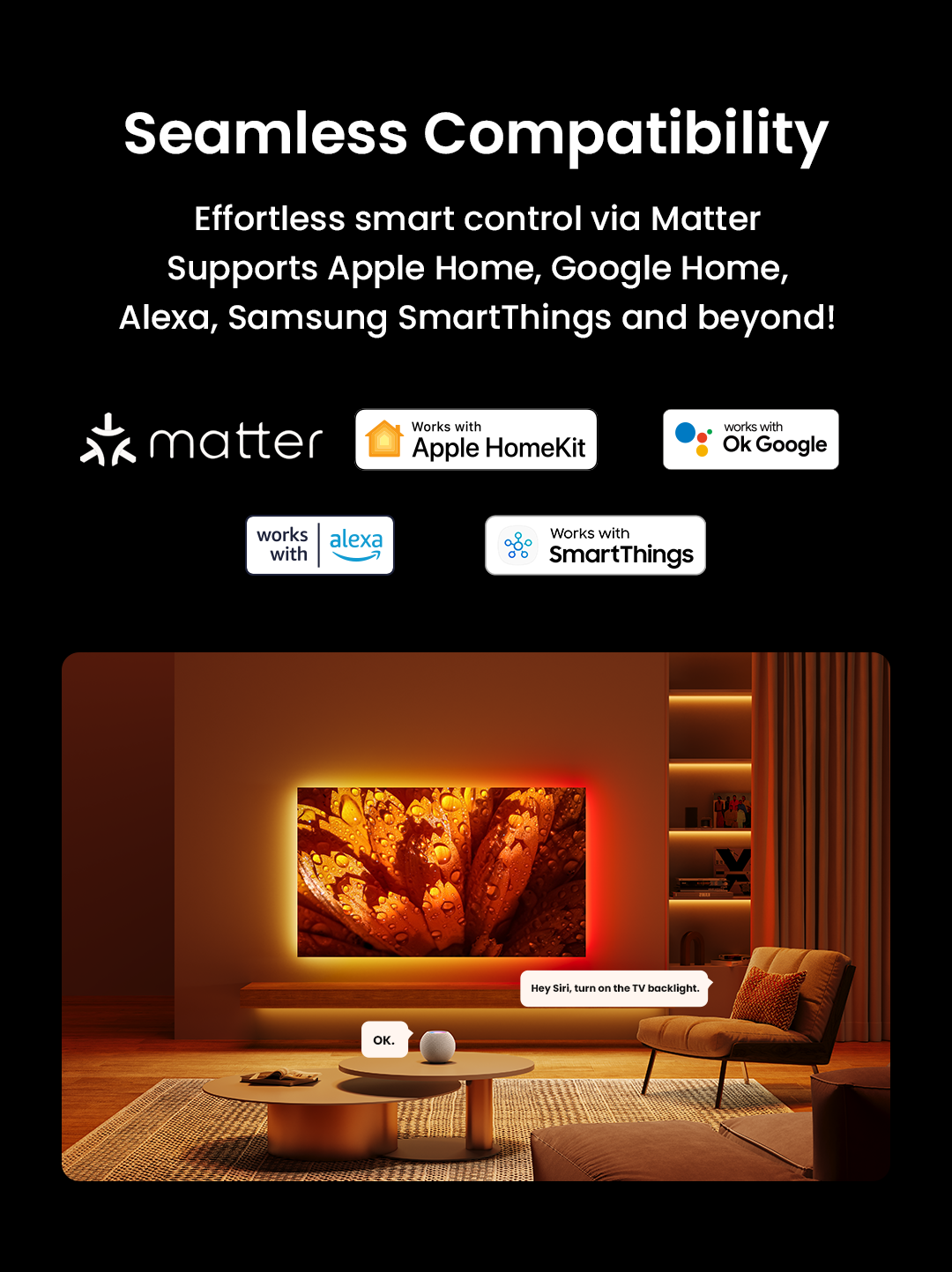 [NEW 2024] Đèn led dây trang trí thông minh Yeelight Obsid RGBIC - Hỗ trợ Matter, Homekit - NK Chính Hãng