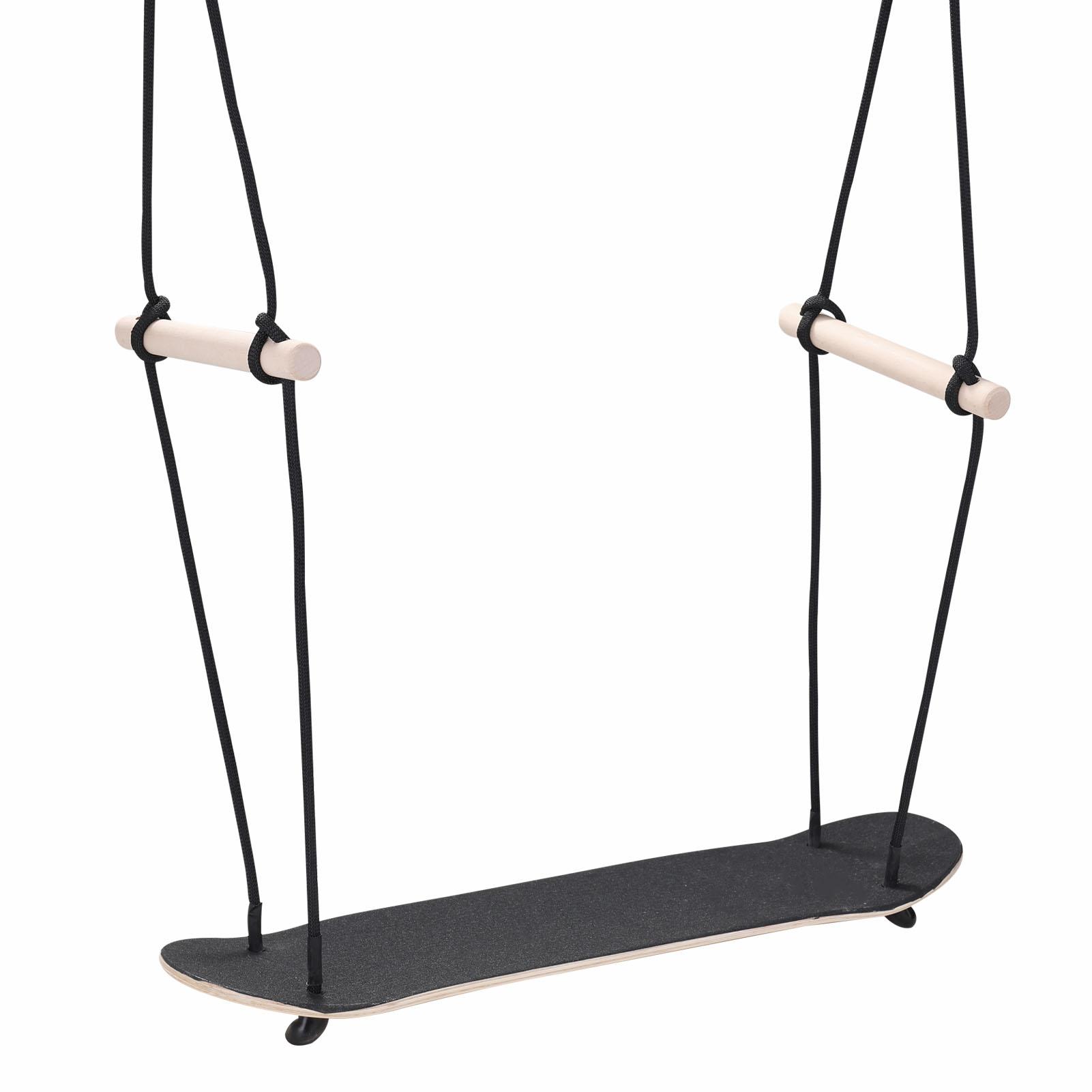 Dây treo Skateboard làm xích đu không trượt với tay cầm có thể điều chỉnh tải lên đến 330lb cho trẻ em chơi ngoài trời