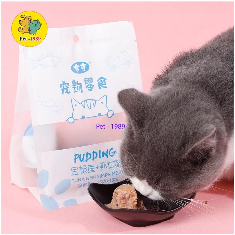 THỨC ĂN CHO CHÓ MÈO PUDDING VỊ CÁ NGỪ Pet - 1989