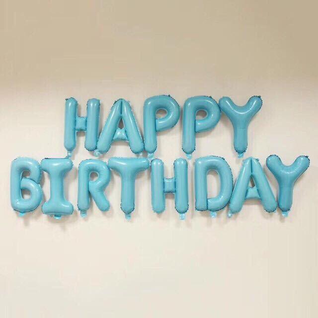 Bỏ sỉ bộ bóng bay sinh nhật chữ HAPPY BIRTHDAY