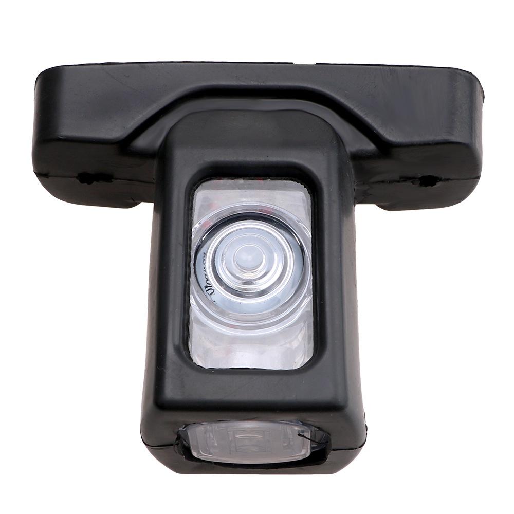 1 cặp đèn LED 4 bóng 10-30v 3 mặt màu hổ phách đỏ trắng cho xe tải
