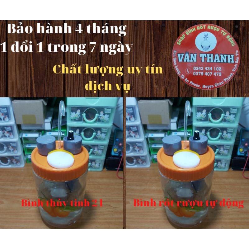 Bình rót rượuu cảm biến rẻ đẹp