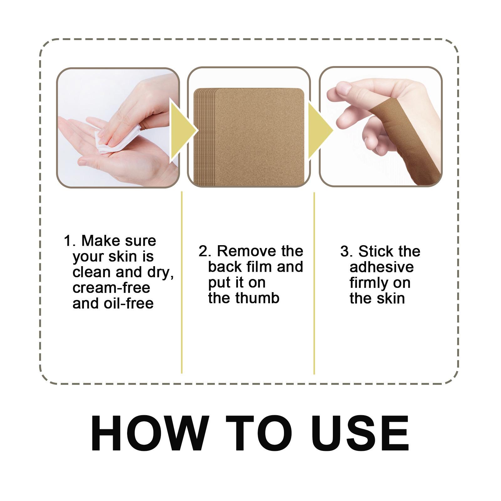 South Moon 12Pcs Anti-Thumb Arthritis Patch Thumb Finger Wrist Pain Relief Patch