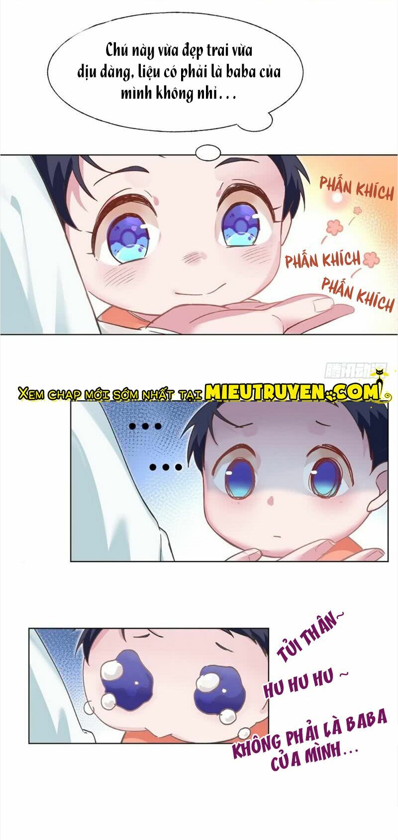 baba đẹp trai trên trời rơi xuống chapter 5 21