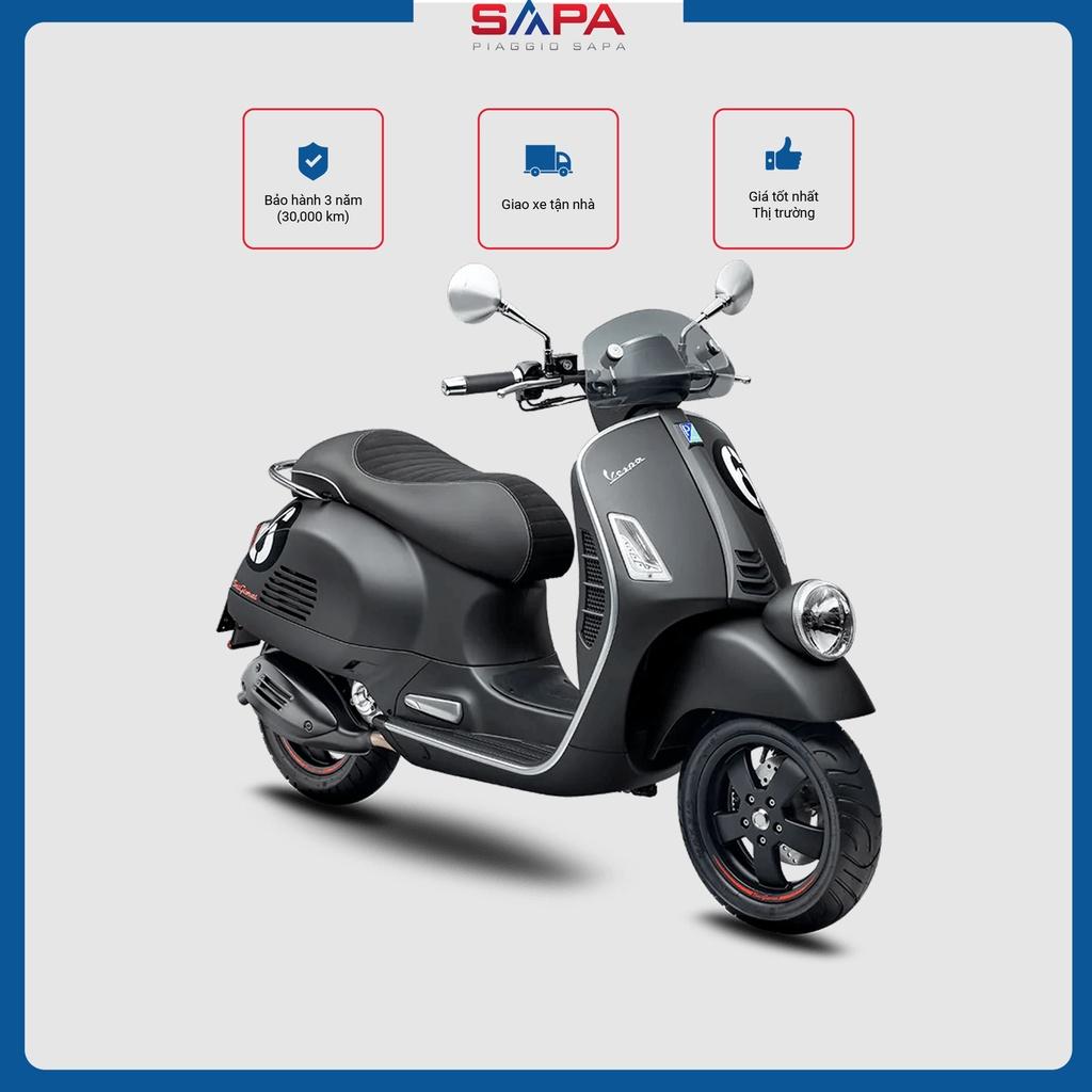 Xe Máy Vespa Sei Giorni 300 Màu Xám Sần