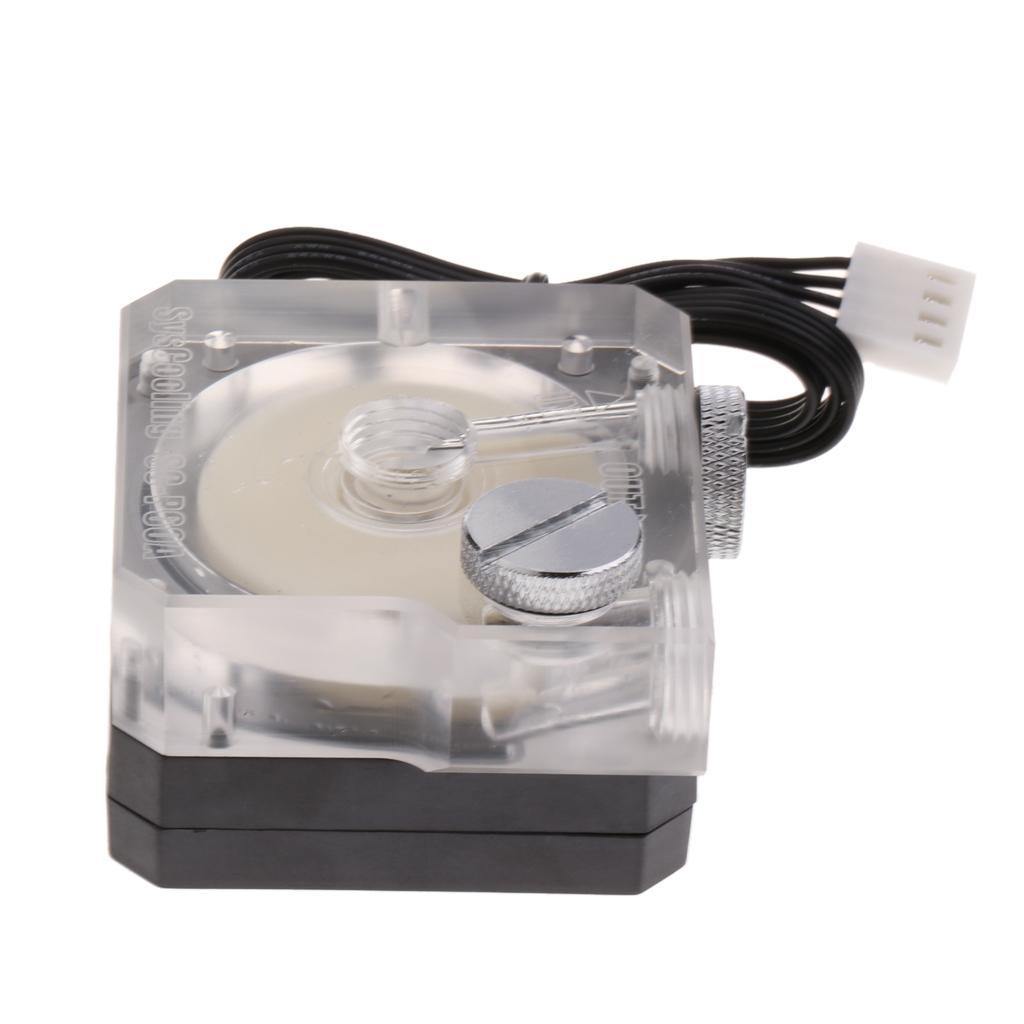 1Piece SC-P60A G1/4 450L/h Liquid Pump Water 4Pin For PC Water Cooling