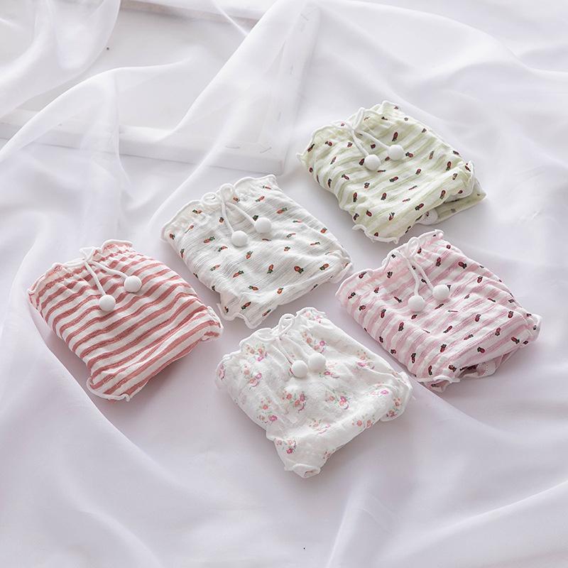 Quần Lót Nữ Cotton Hoa Nhí Thời Trang Nhật Bản Ngang Eo . Hàng Loại Đẹp