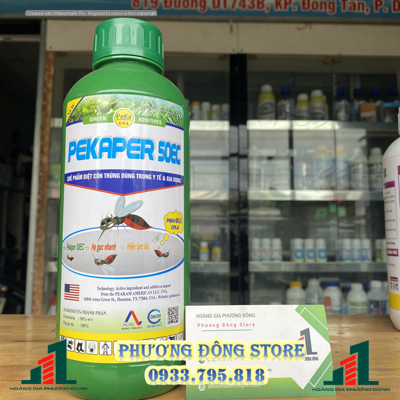 Thuốc diệt muỗi PEKAPER 50EC _ 1 lít