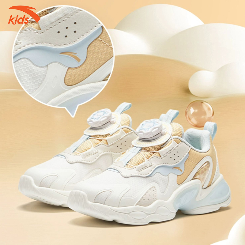 Giày Chạy Thể Thao Bé Gái Anta Kids Flash Shoes W322349923 Size 28-33