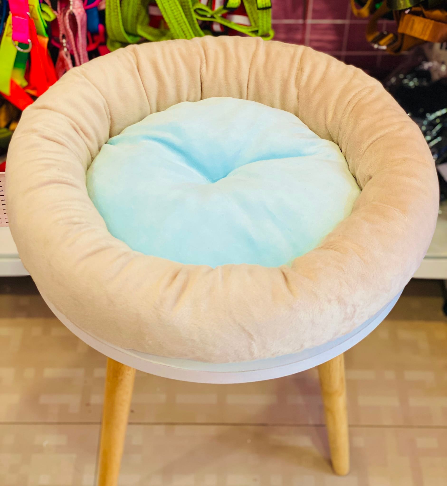 NỆM TRÒN 55CM - Nệm tròn cho chó mèo