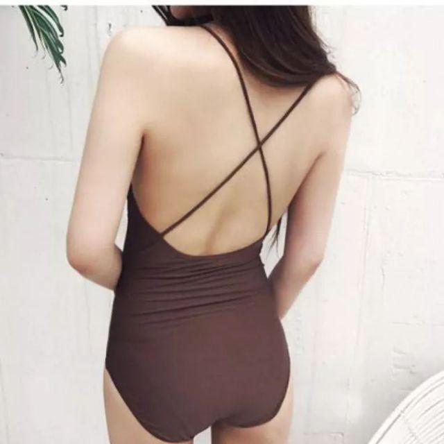 Đồ bơi 1 mảnh dạng yếm style hàn quốc M46