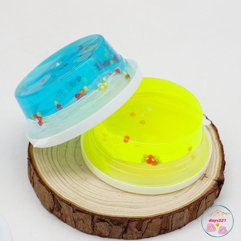 1 hộp Slime nhỏ nhiều màu chất nhờn ma quái (TÁCH LẺ) charm cốm xốp