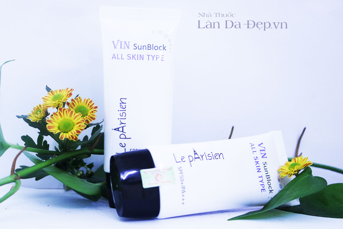 Kem chống nắng Leparisien Vin Sunblock SPF 50+ PA+++