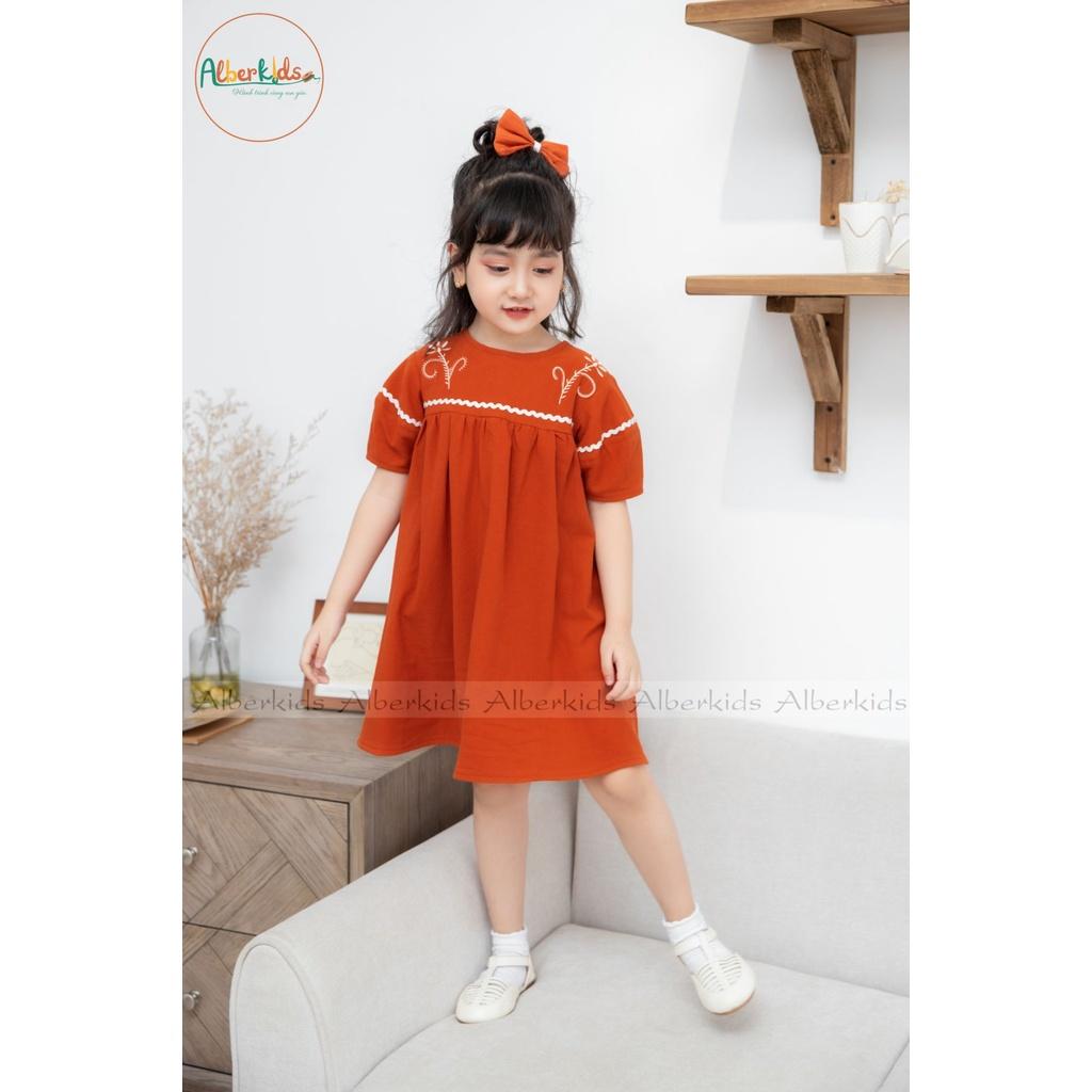 Giày cho bé gái ALBERKIDS búp bê vintage ĐẾ TRẮNG cho trẻ em siêu xinh cho bé gái từ 2,3,4,5,6,7,8,9,10,11,12 tuổi