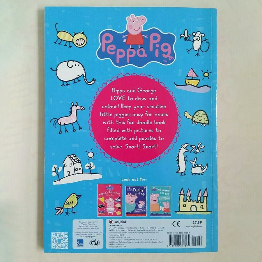 Peppa Pig: Doodle with Peppa (Draw , Doodle and Colour with Peppa)