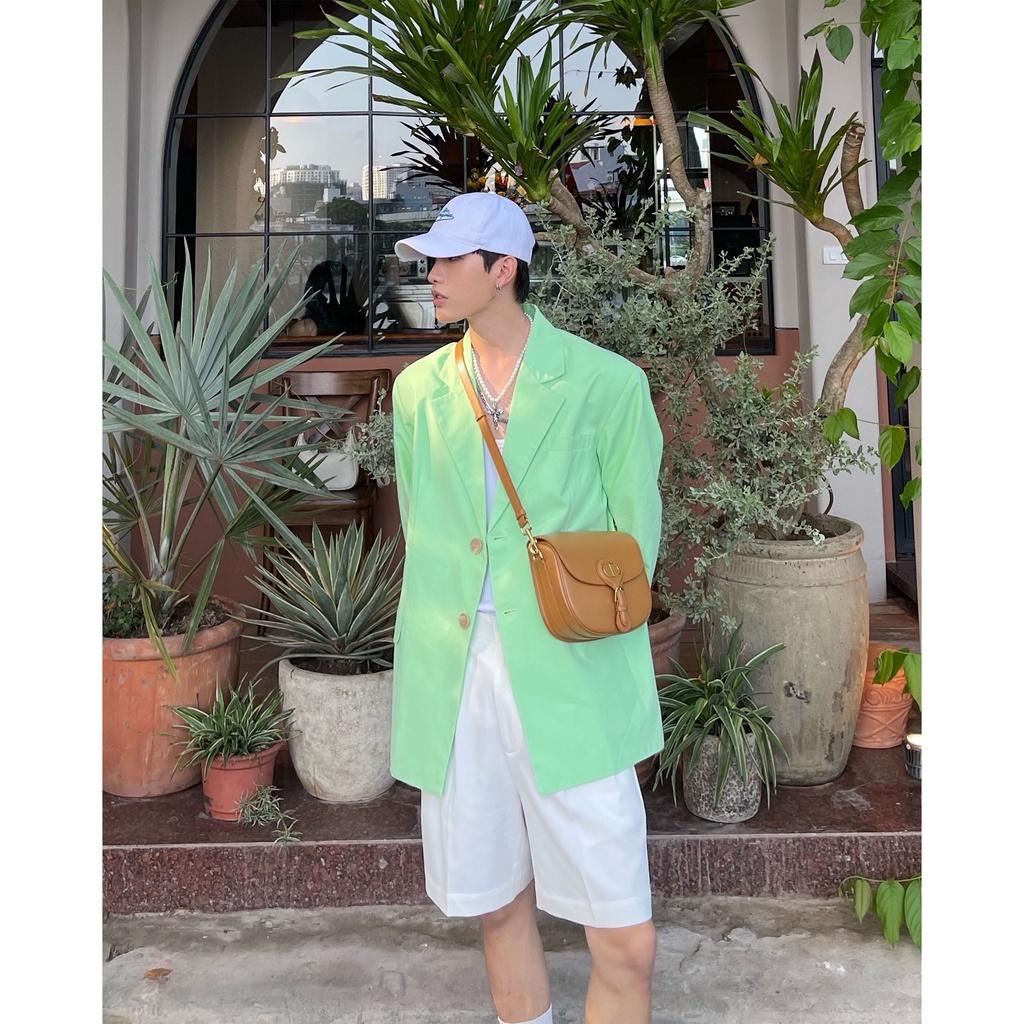 Áo khoác Y218 MINTIE BLAZER màu xanh mint