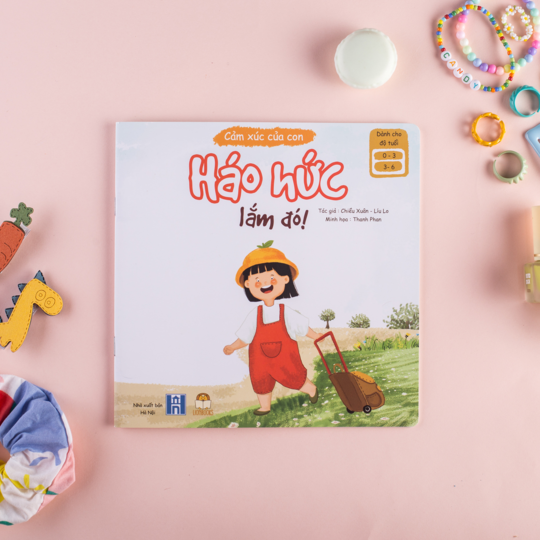 Set 4 Cuốn Cảm Xúc Của Con - Sách Đọc To Cho Bé 0-3-4-5-6 Tuổi