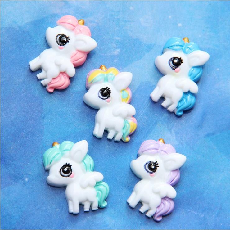 *HN* Các mẫu charm kỳ lân Unicorn và mèo kỳ lân dễ thương cho các bạn làm Jibbitz, trang trí vỏ ốp điện thoại, DIY