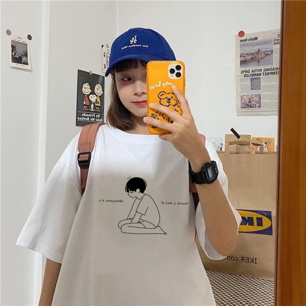 Áo thun tay lỡ Irresponsible phông Unisex nam nữ tee oversize form rộng pull Ulzzang Streetwear Hàn Quốc vải mềm