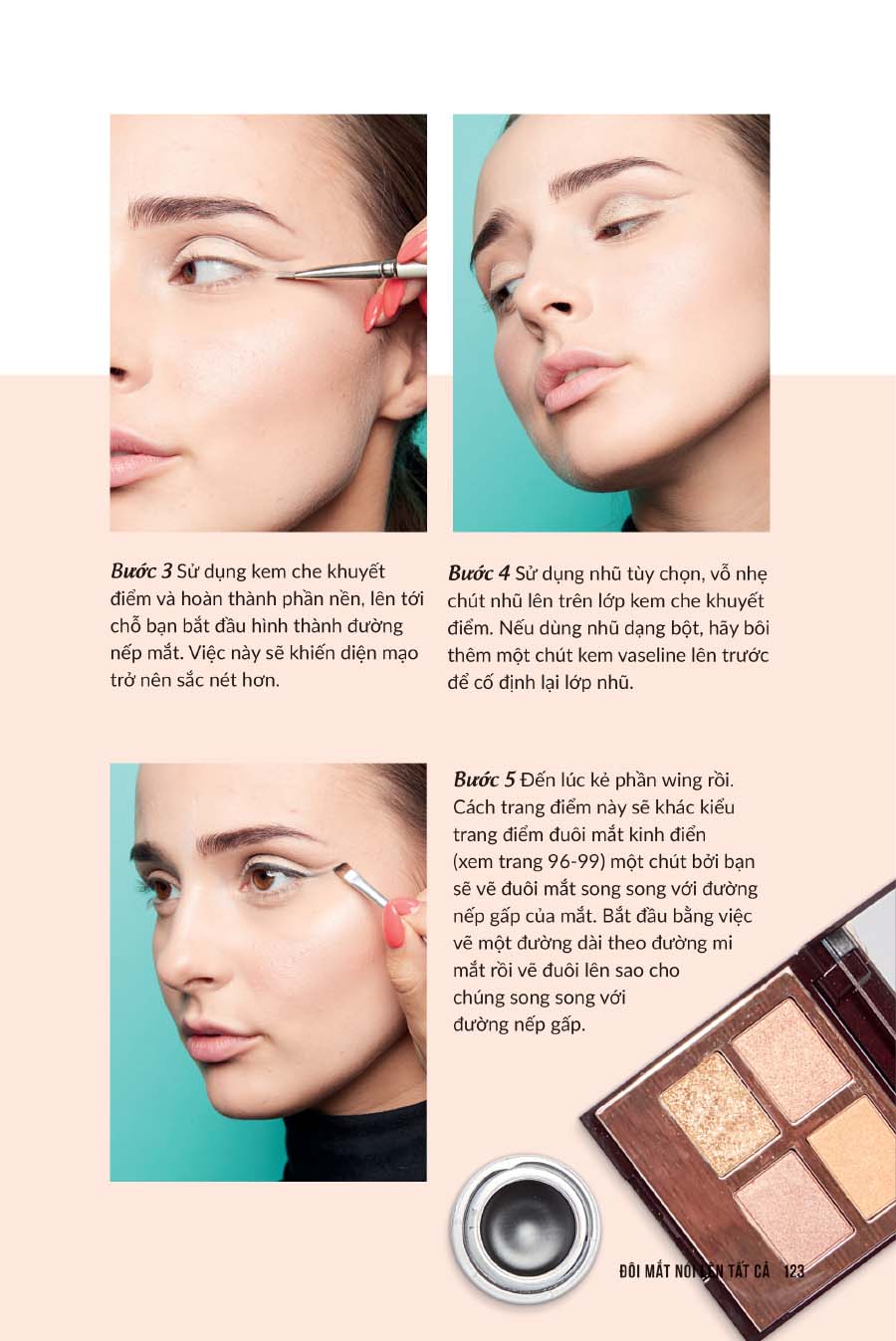 Sách The Makeup Manual - Trang điểm tự nhiên, học cách trang điểm