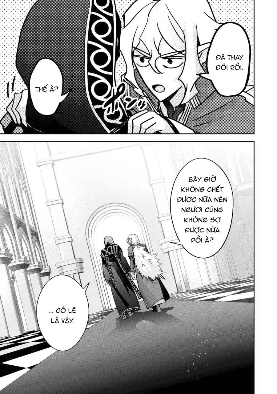 tôi, hiền nhân bị xử tử hình, đã được tái sinh lại thành một lich, và chiến tranh xâm lược bắt đầu chapter 33 34