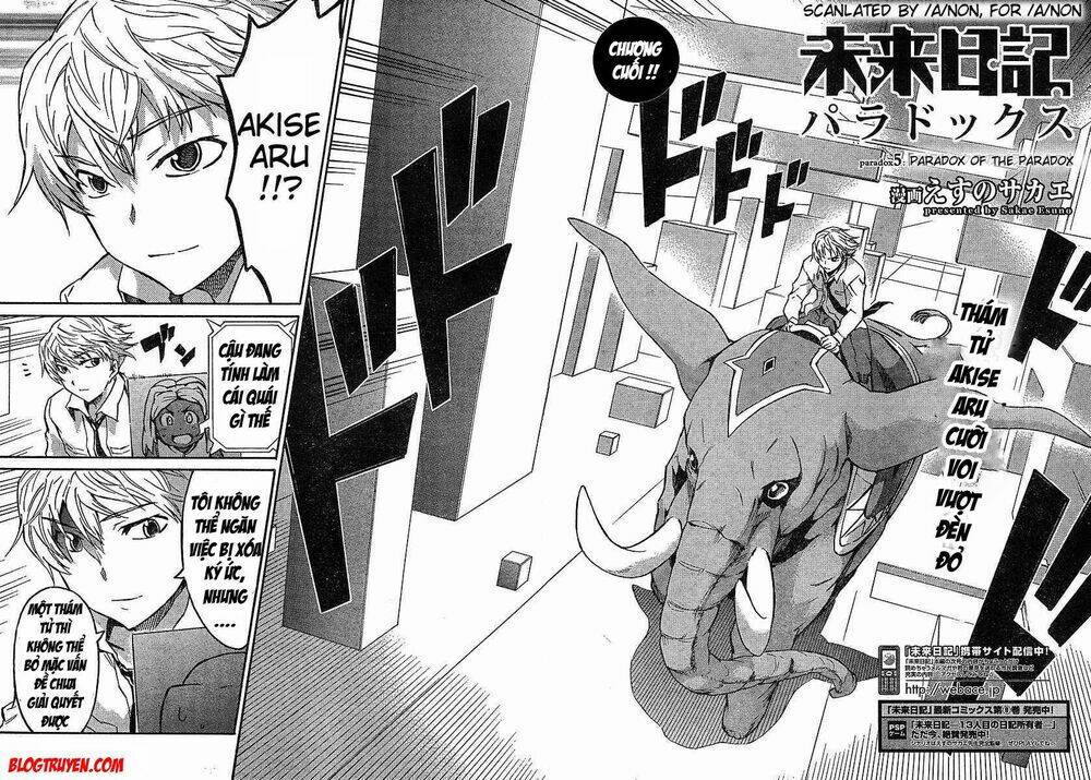 nhật kí tương lai ngoại truyện: paradox chapter 5 5