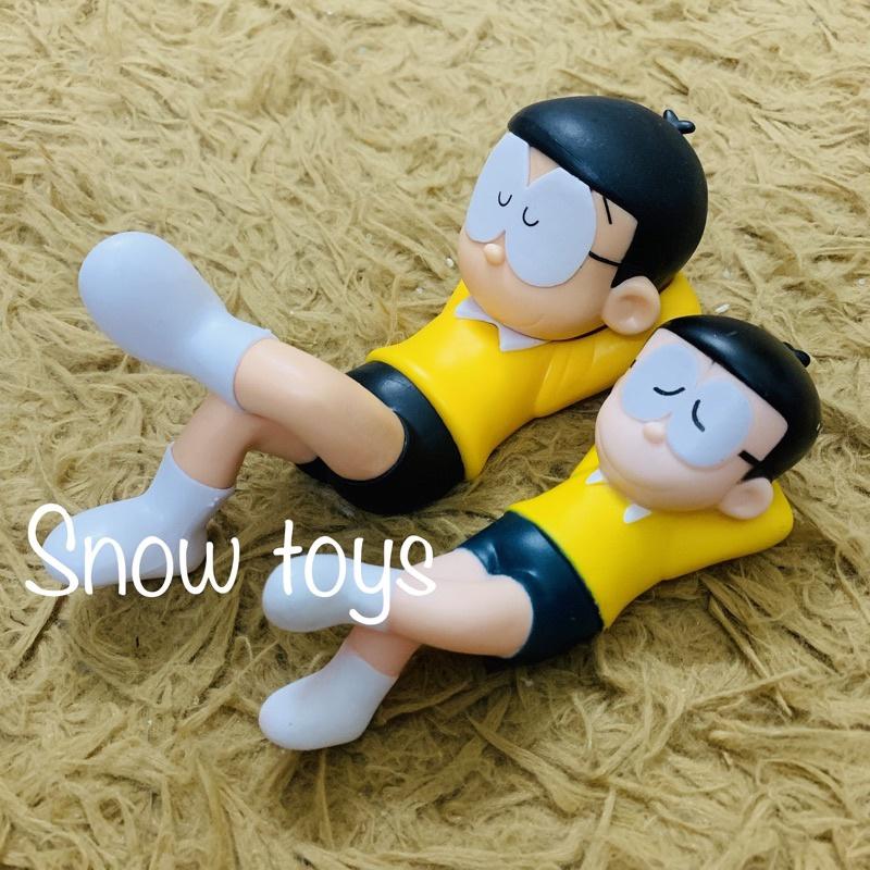Mô hình Nobita nằm ngủ - Đồ chơi nhân vật Nobi Nobita Draemon Doremon - Kích thước 14cm~16,5cm