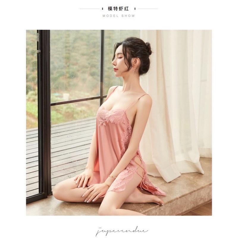 Váy ngủ đan dây eo Sexy T270 GIAO HOẢ TỐC HCM