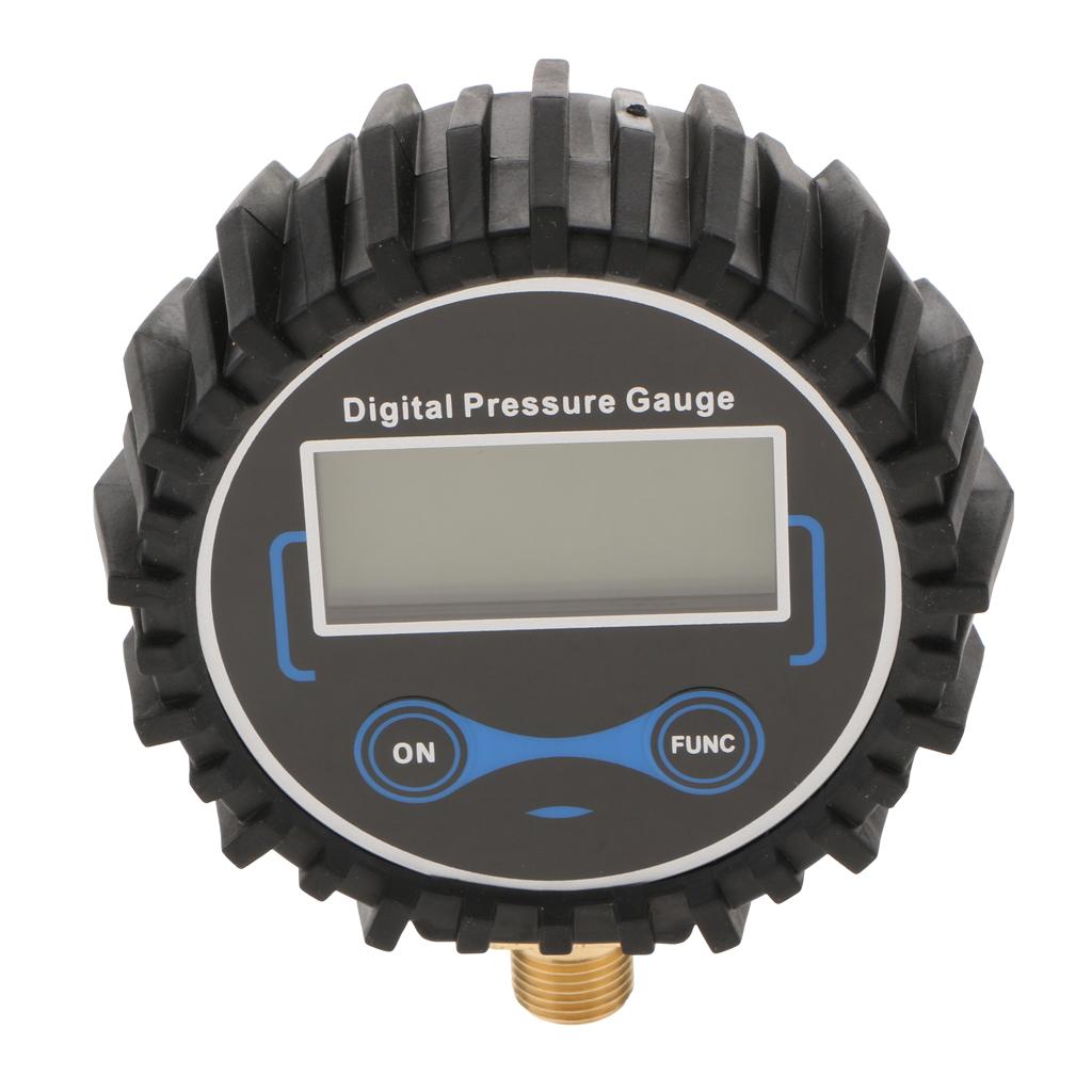 3pcs Digital Tire Pressure Gauge Air Compressors Tool Accessories 200 PSI