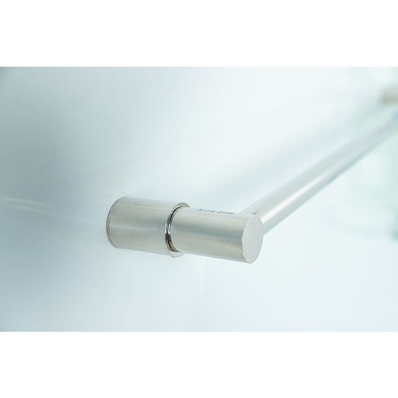 Máng khăn đôi đế đặc Kibath SUS 304 KB-607