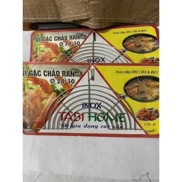 Vỉ gác chảo rán inox Tabi Home cao cấp