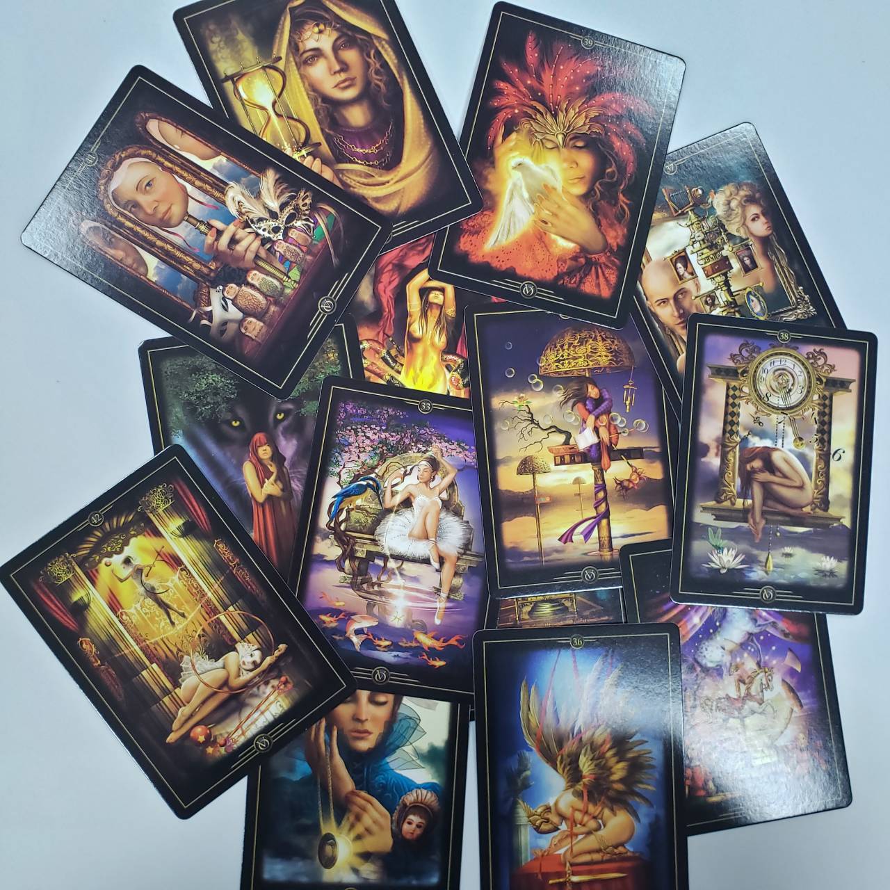 Bộ Bài Bói Tarot Oracle of Visions Card Deck Cao Cấp Đẹp