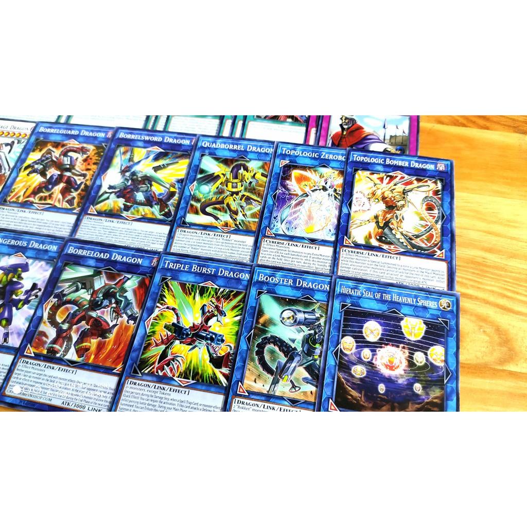 Bài Yugioh ️️ Thẻ bài Yugioh Rokket Varis deck 54 lá