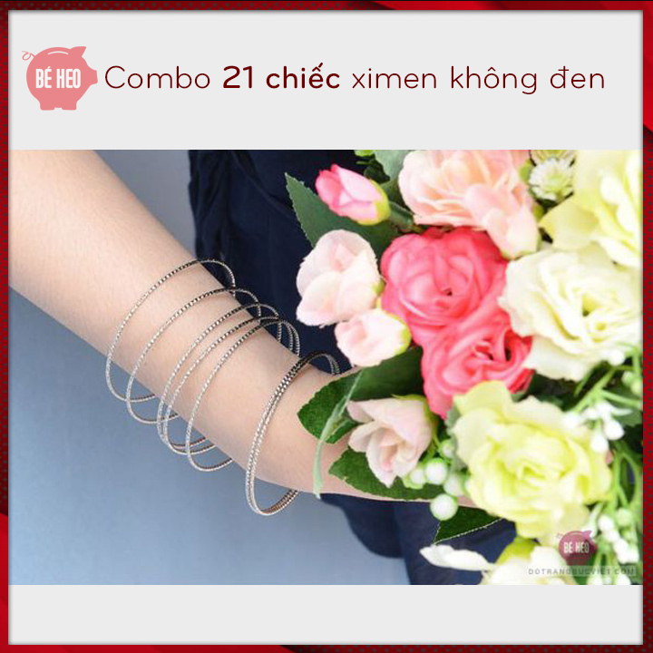 Combo 21 chiếc ximen inox không đen BH301