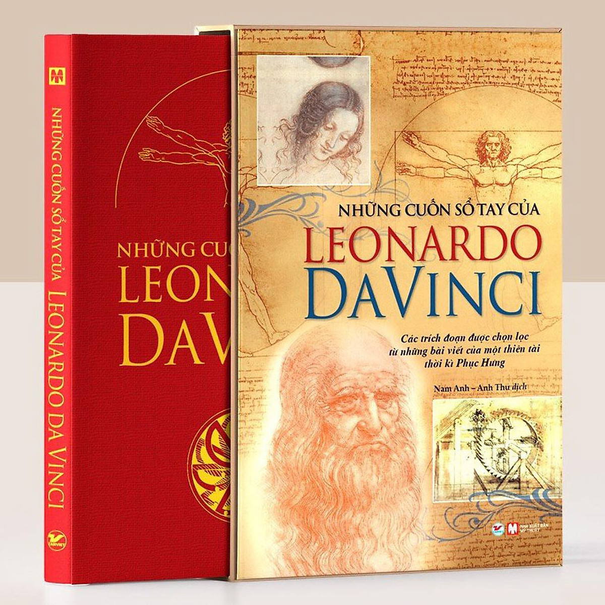 Combo 5 Cuốn Deluxe Books: Abraham Lincoln-Các Tác Phẩm Và Suy Ngẫm+ Tinh Thần Võ Sĩ Đạo+ Leonardo Michelangelo Và Raphael-Cuộc Đời Ba Danh Họa Thời Kì Phục Hưng+ Napoleon-Nghệ Thuật Quân Sự Và Quyền Lực Đích Thực+ Những Cuốn Sổ Tay Của Leonardo Da Vinci