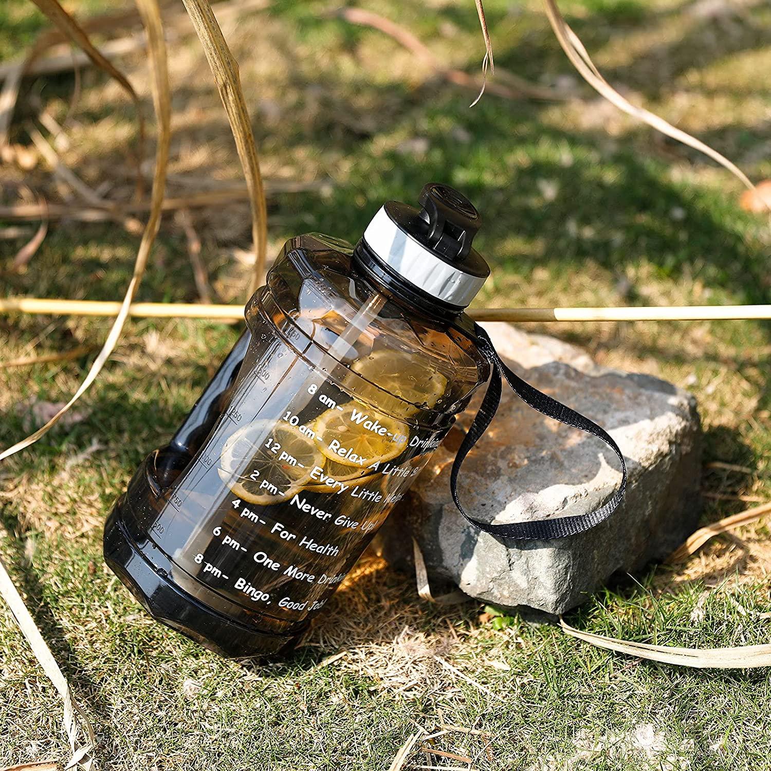 Gallon Nhựa dung tích lớn Bình nước 3,78L Bình nước thể thao Bình nước thể dục