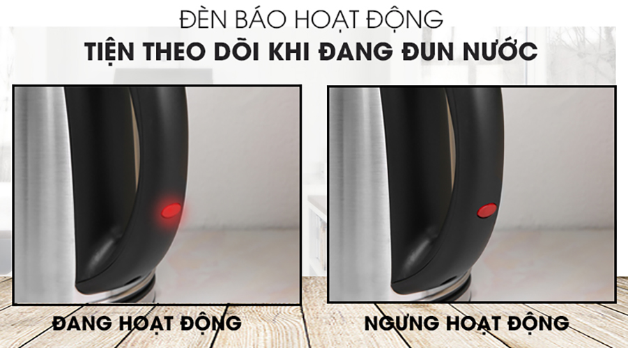 Bình Đun Siêu Tốc Kangaroo KG20SK3 (2.0 Lít) - Hàng Chính Hãng