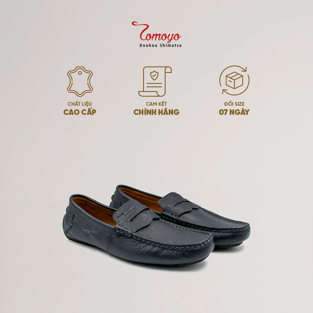 Giày Lười Nam Tomoyo Penny Loafer George TMN04804