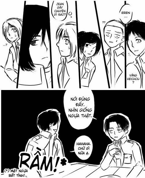 tấn công người khổng lồ - doujinshi jean kirstein chapter 19 4