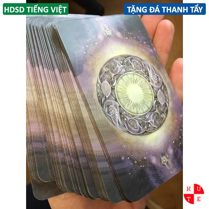 Bài Tarot ShadowScapes 7x11.7 Cm Tặng Đá Thanh Tẩy Và Link Hướng Dẫn Tiếng Việt