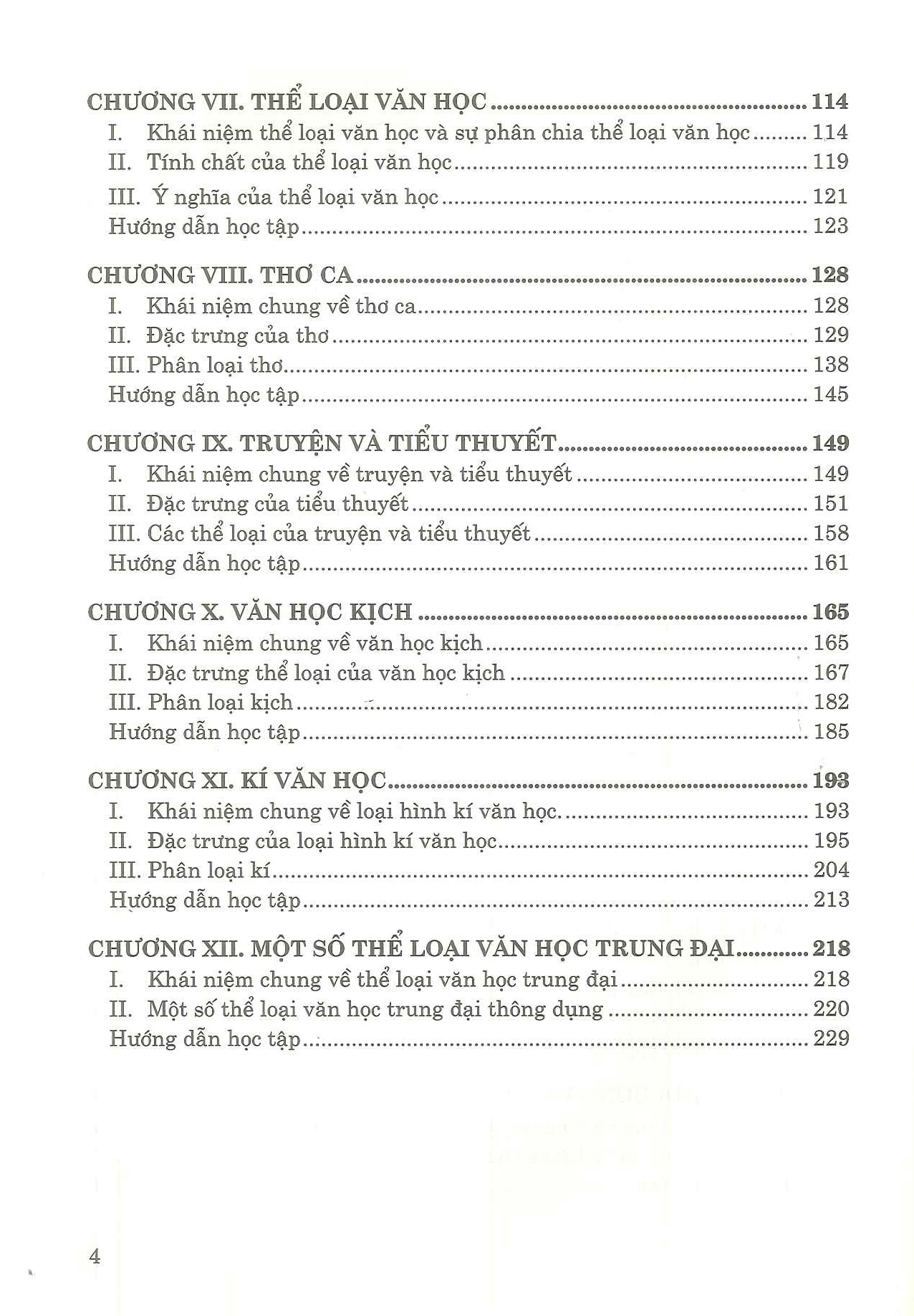 Giáo Trình Lí Luận Văn Học - Tác Phẩm Và Thể Loại Văn Học (In lần thứ 10 - năm 2024)